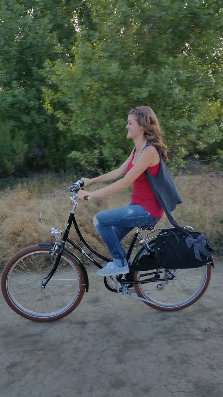 enjoying my bike ride at Sepulveda Dam 