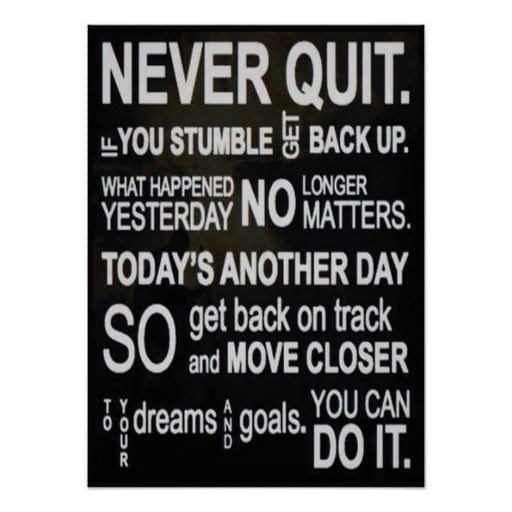 never quit tip healthy lifestyle never quit tip healthy lifestyle