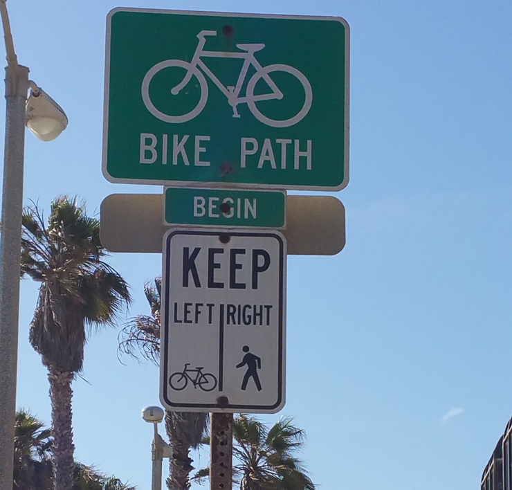bike path santa monica