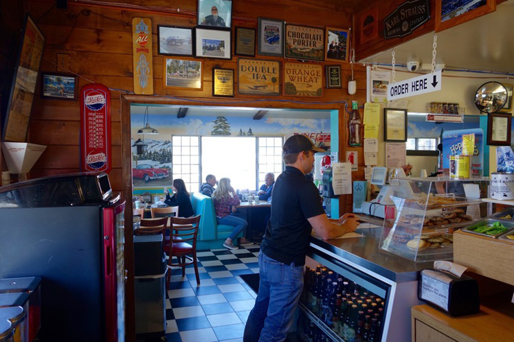 get the burger big bear california