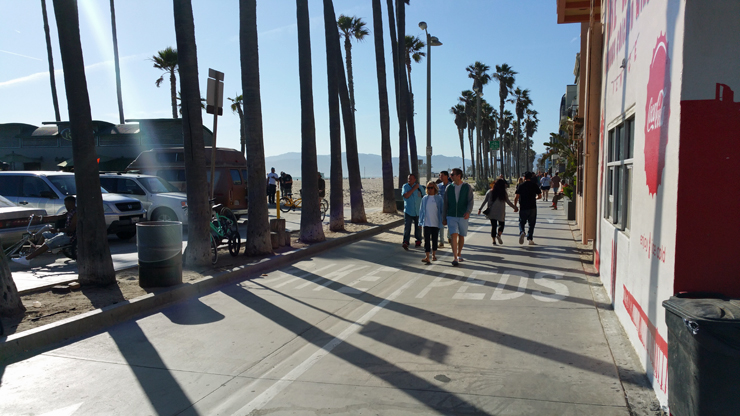 santa monica bike path