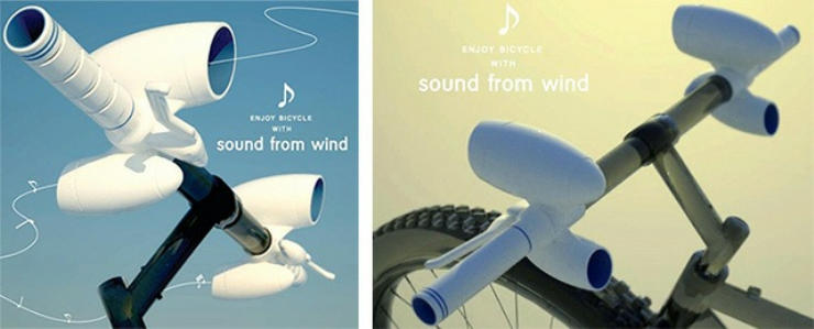 cool bike accessories sound from wind