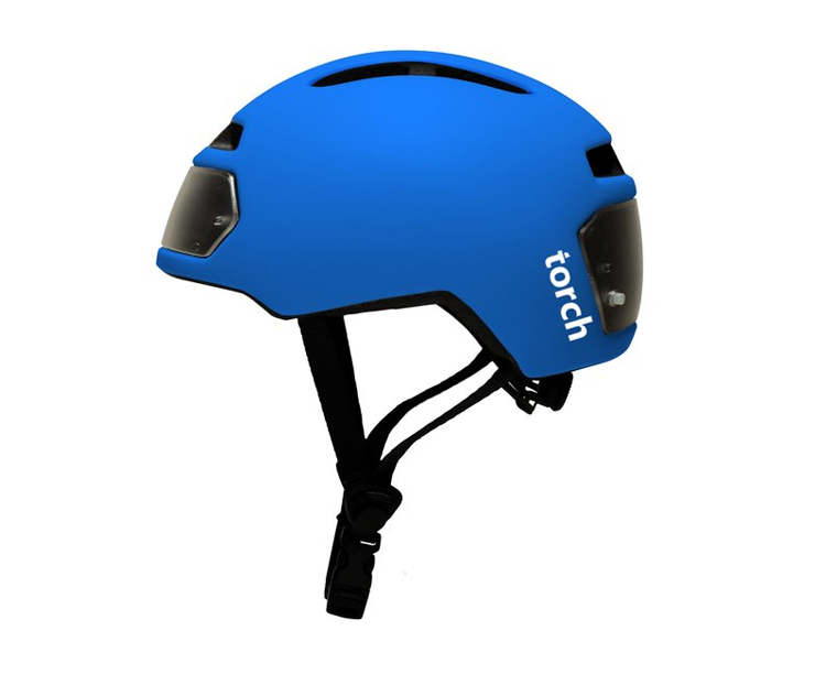 Torch bicycle helmet with integrated lights Torch bicycle helmet with integrated lights