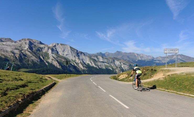 biker on road a health benefit of bicycling is expanding your comfort zone on a solo road ride