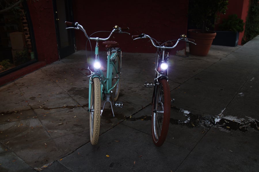 vintage cruiser bike front light