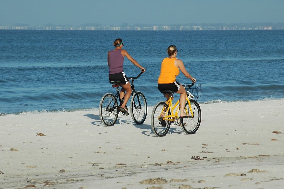 beachcomber bike on sand