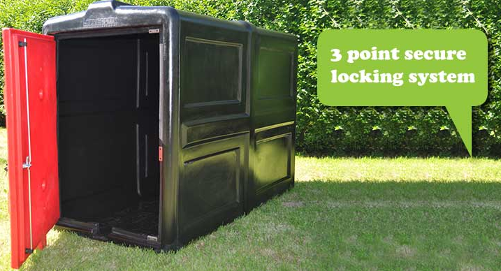bike locker pod